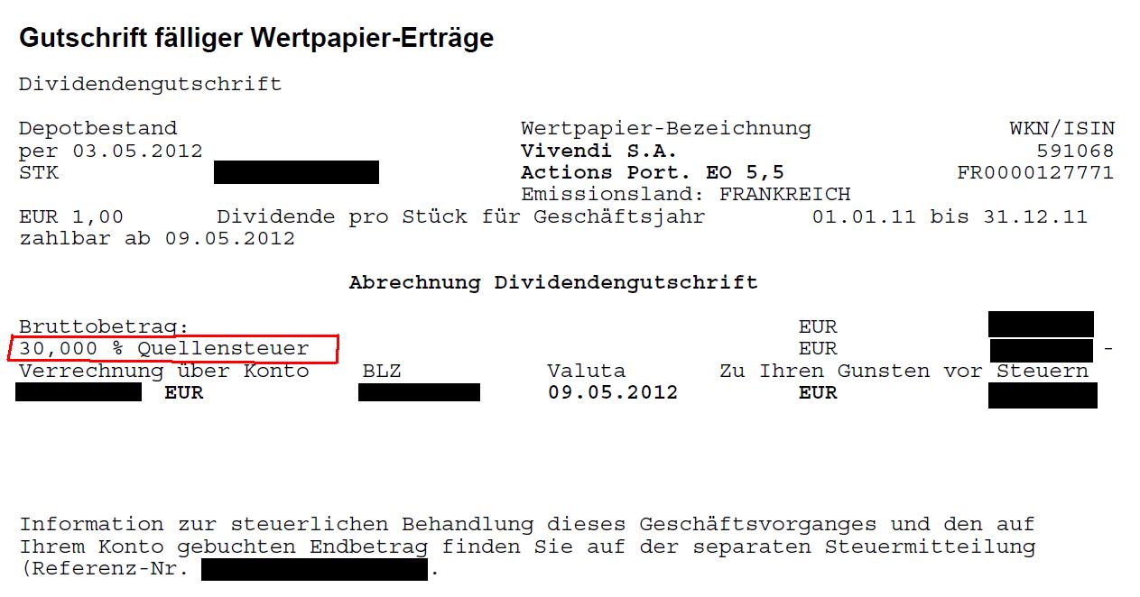 Französische Quellensteuer 509857