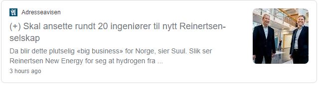 HydrogenPro der Player für Clean Energy, Norwegen 1217677