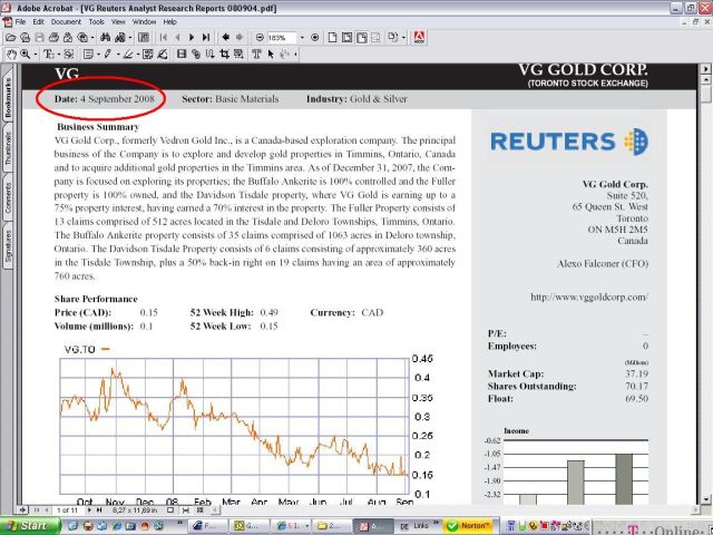 VG Gold ( ISIN: CA9182161021 ) 186071