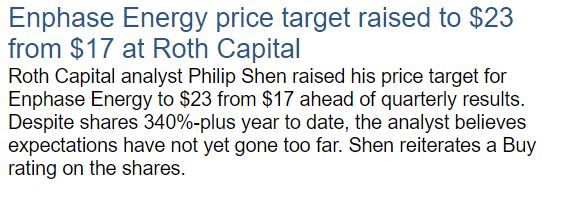 Enphase energy voll unter Strom 1125661