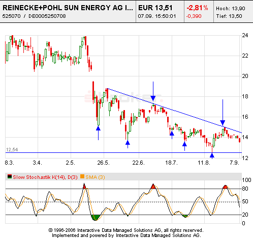 Super News zu Reinecke + Pohl Sun Energy AG 55826