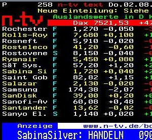 Sabina Silver nächste Blue Pearl Mining? 112309