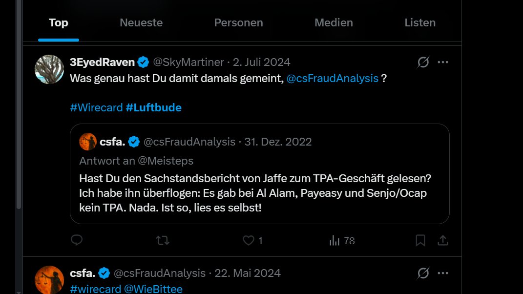 Meine Wirecard-Gewinne - Thread! 1514367
