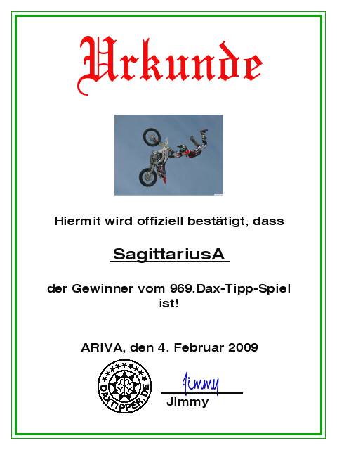 970.DAX Tipp-Spiel,Do,05.02.09, 17.45 Uhr 214577