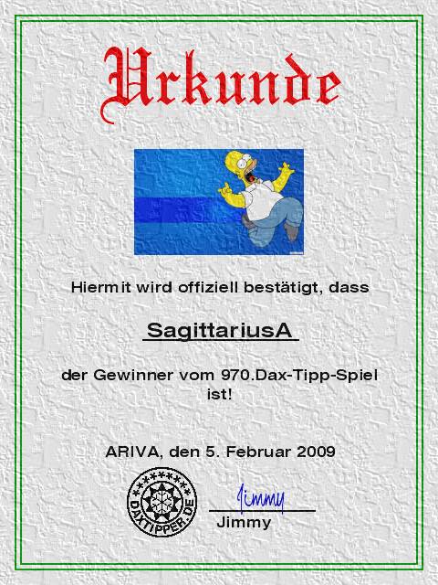 972.DAX Tipp-Spiel Montag,09.02.09, 17.45 Uhr 214974