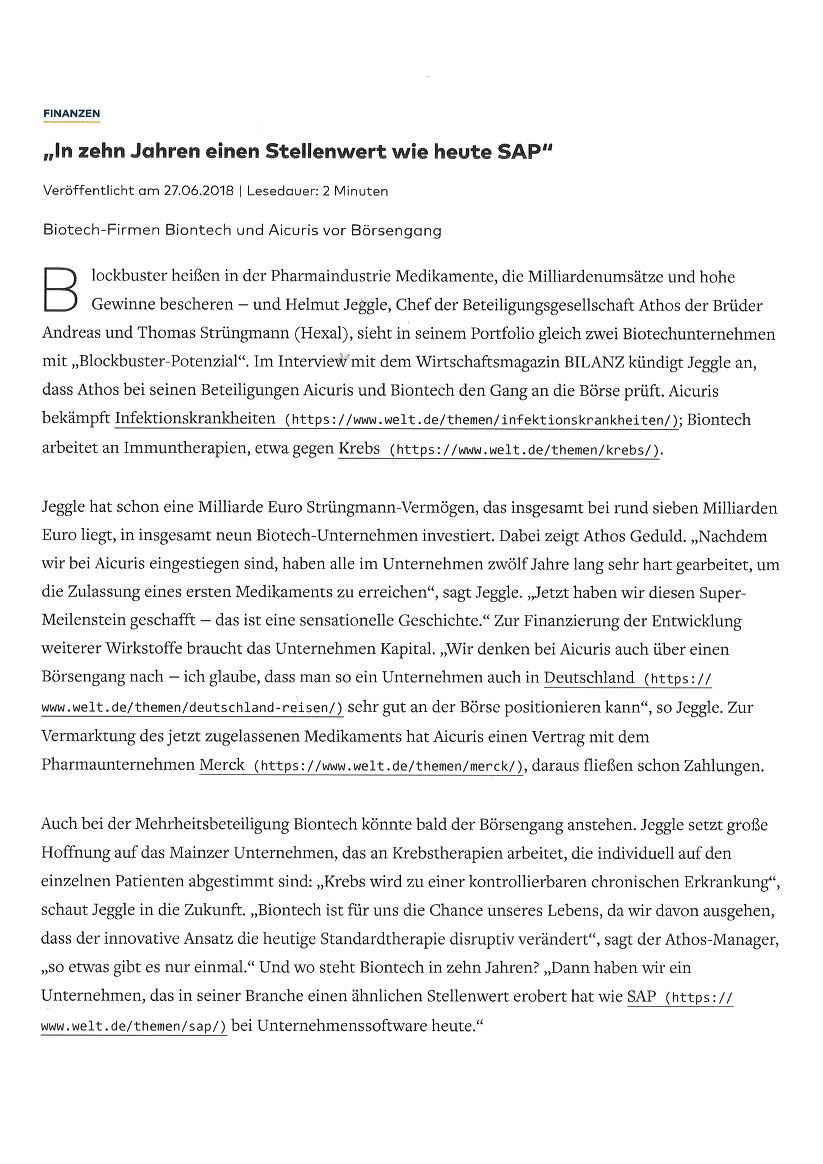 Biontech & MRNA: Revolution in der Pharmaindustrie 1460144