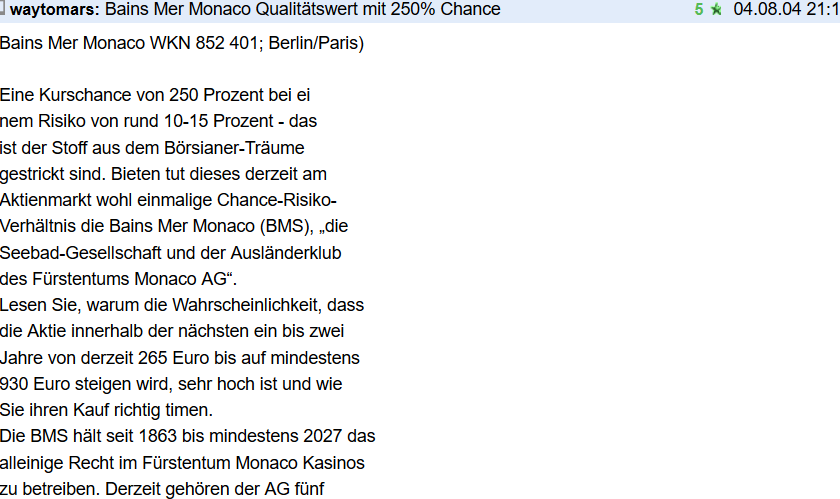 SBM - Europas günstigste Immobilienaktie 1034605