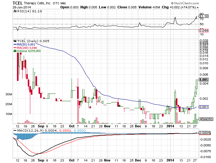 TCEL Bio tech company vor verhundertfachung? 688320