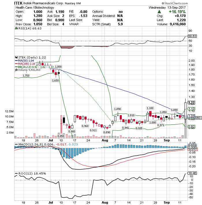 ITEK Pharmaceuticals with a Focus on Vision 1012248