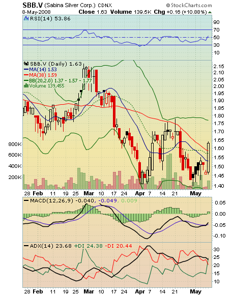 Sabina Silver nächste Blue Pearl Mining? 163005