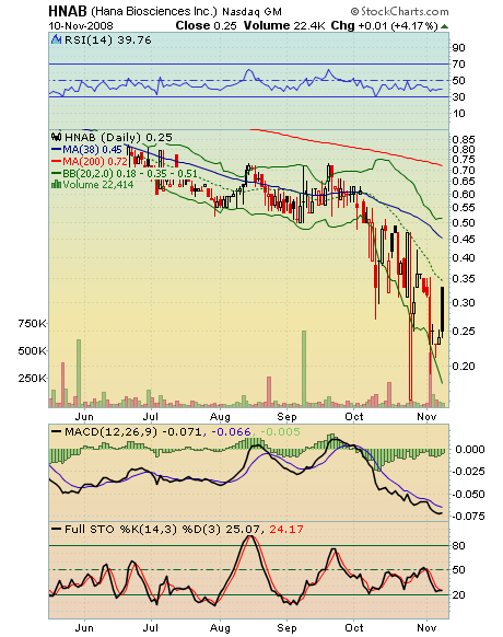Kommt bei Hana Bioscience ein möglicher Rebound? 198544