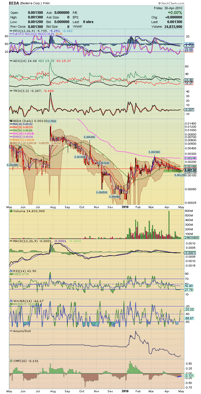 Bederra Corporation 317398