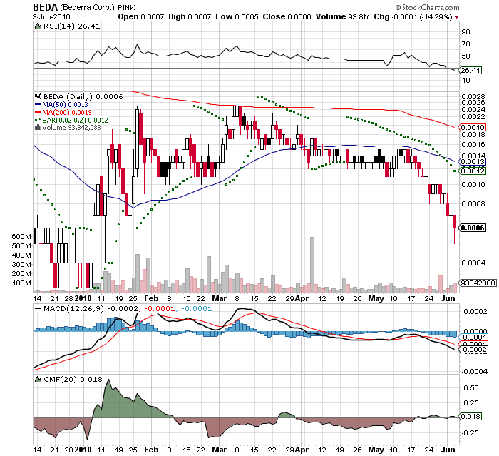 Bederra Corporation 324329