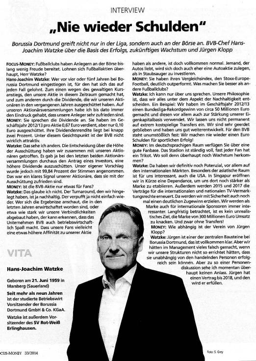 14 Gründe für ein Investment in BVB. 747167