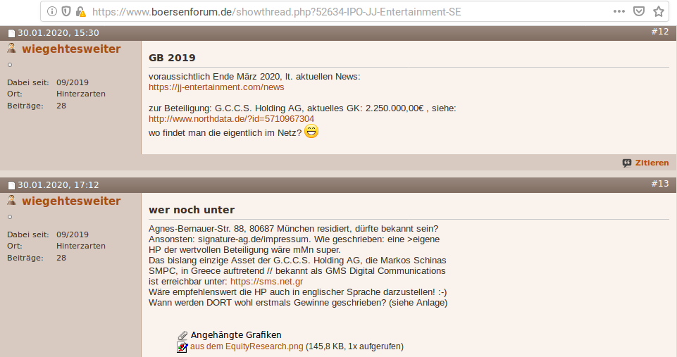 JJ Entertainment ein Verdoppler? NAV 25,17 Euro 1157140