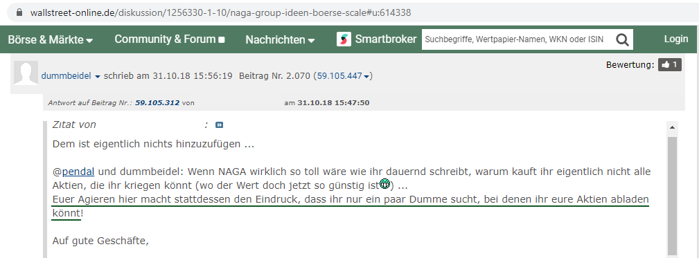 IPO:The Naga Group AG 1174485