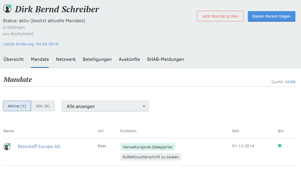 Steinhoff International Holdings N.V. 1106593