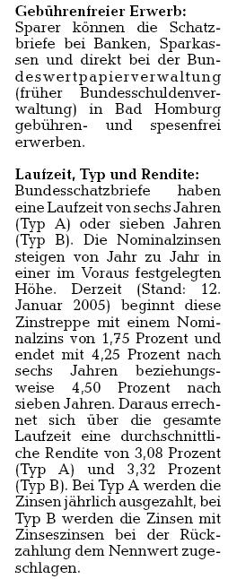 Geldanlage mit garantiertem Gewinn 8095