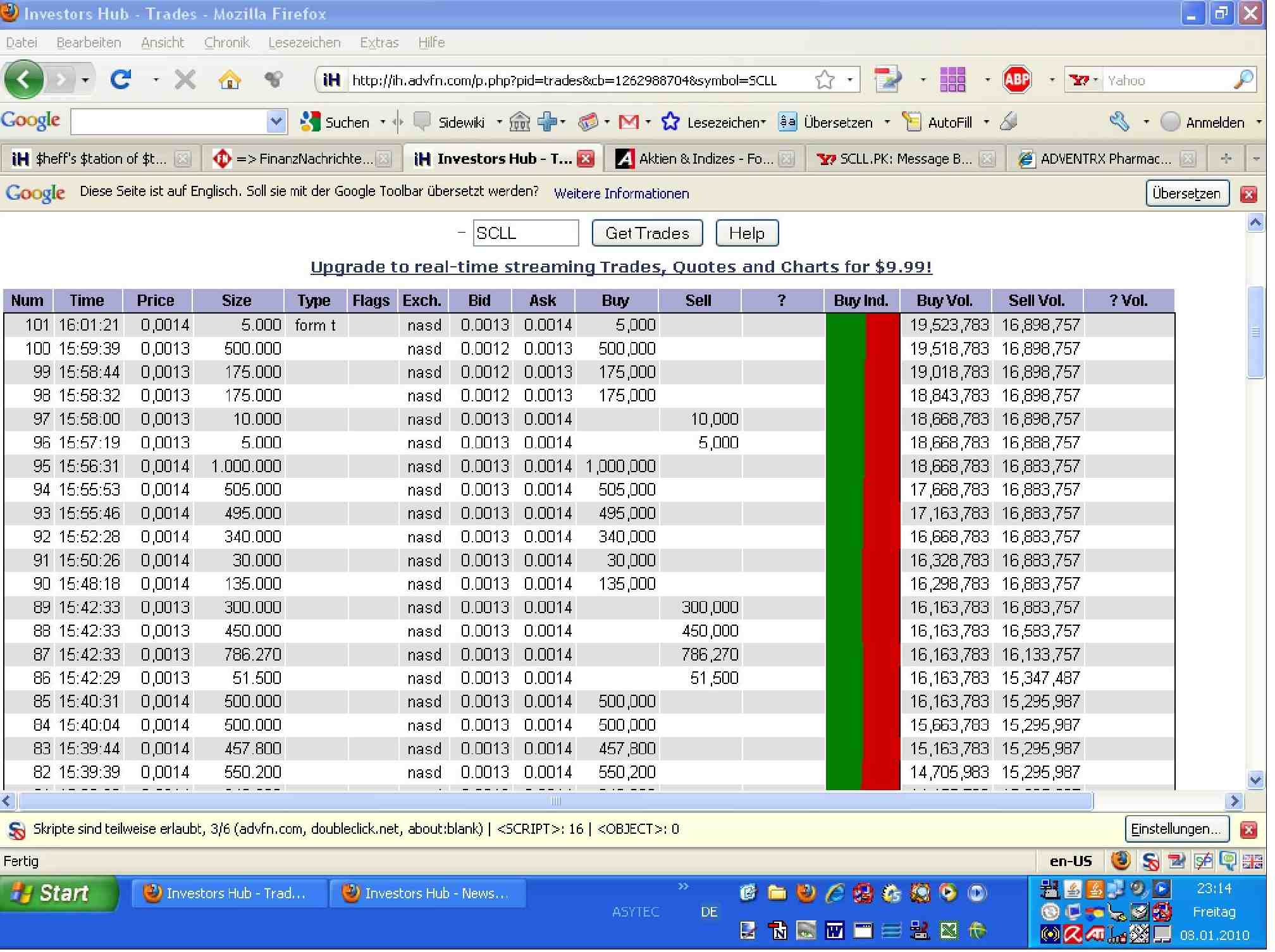 Achtung heute geht die Post ab 290011