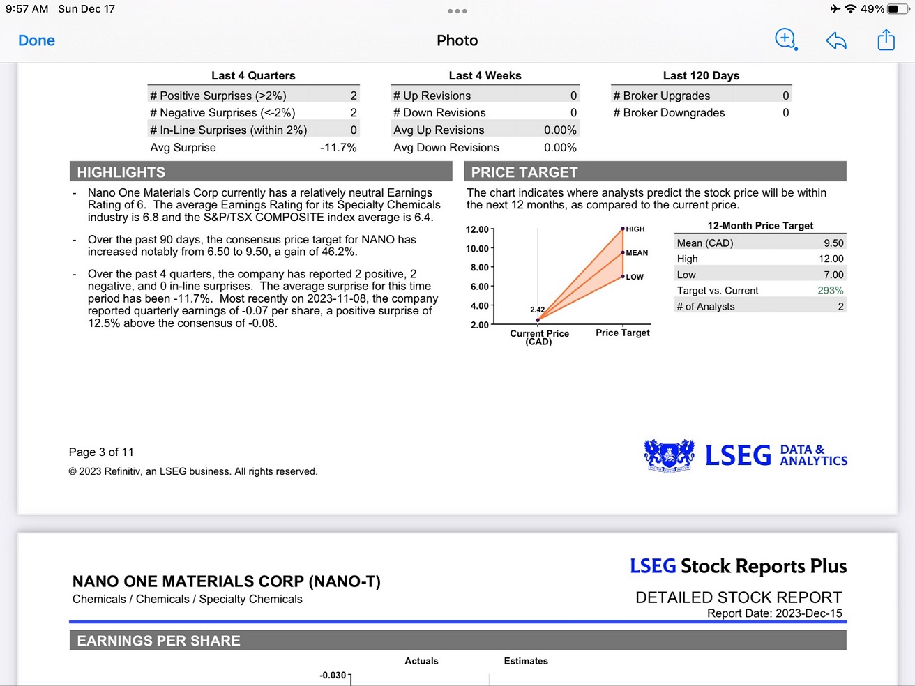 Nano One - Lithium läuft, die auch bald? 1409308