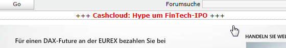 Cashcloud IPO - interessant? 833256