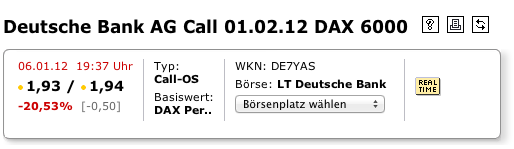 Quo Vadis Dax 2012 - Krise ohne Ende? 474198