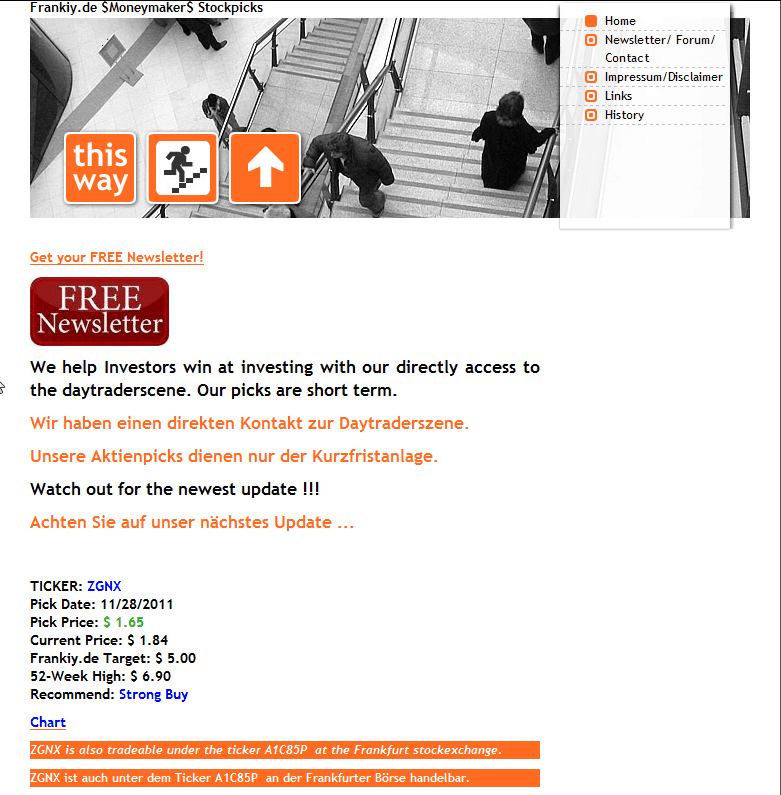 ZGNX nächster Turnaroundwert mit großem Potential 462820