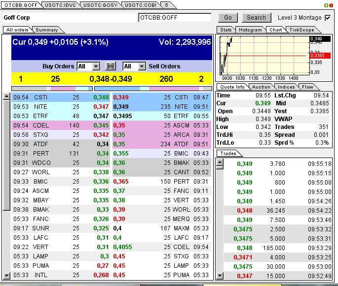 GOFF - neuer APS-Pick 589990