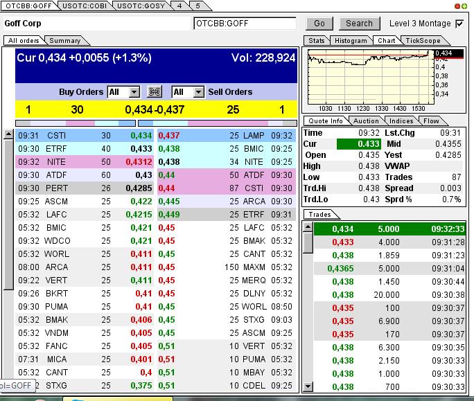 GOFF - neuer APS-Pick 592013