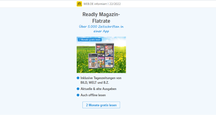 Readly International AB - Lesen was du willst.... 1317307