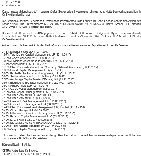 K+S wird unterschätzt 1186275