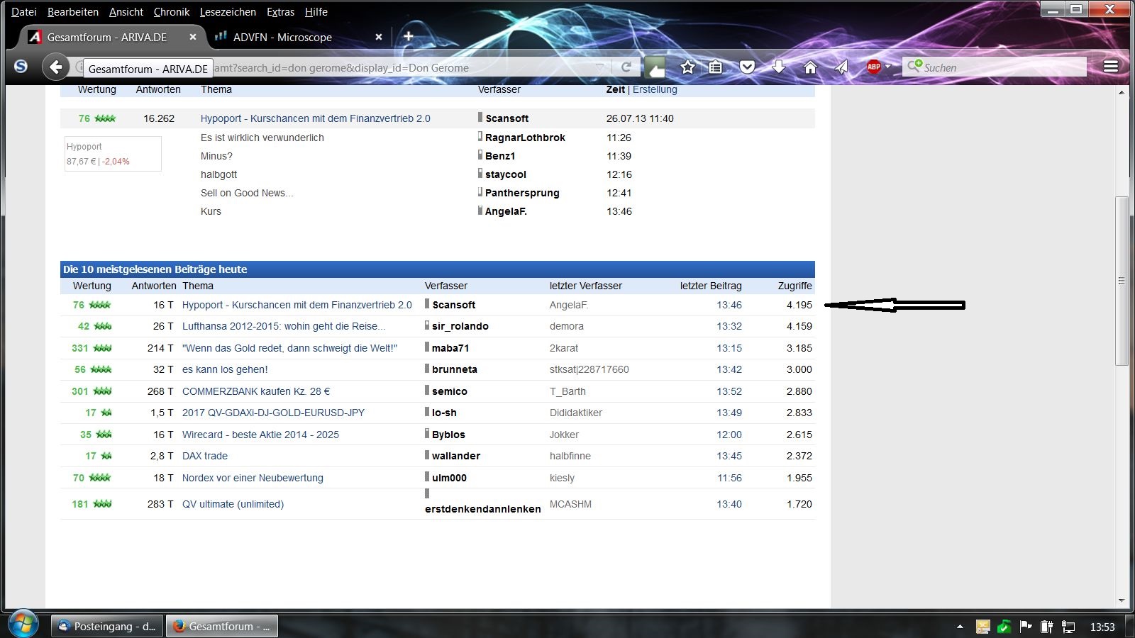Hypoport - Kurschancen mit dem Finanzvertrieb 2.0 965671