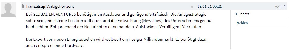 GLOBAL EN. VENTURES erstes komprimierte H2 Schiff 1231126