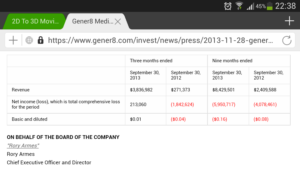 Eight Solutions (vorm. GENER8) 711751