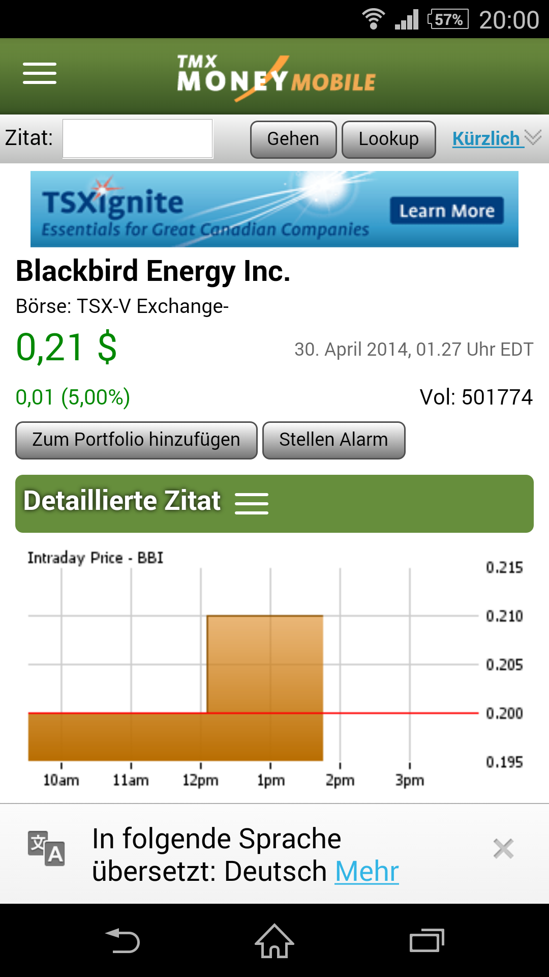 Firmen HP Blackbird Energy INC 719075