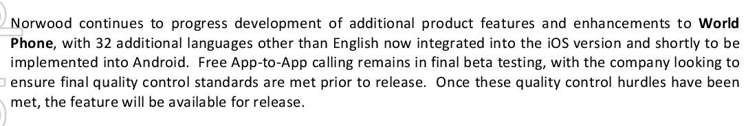 Norwood Systems 879352