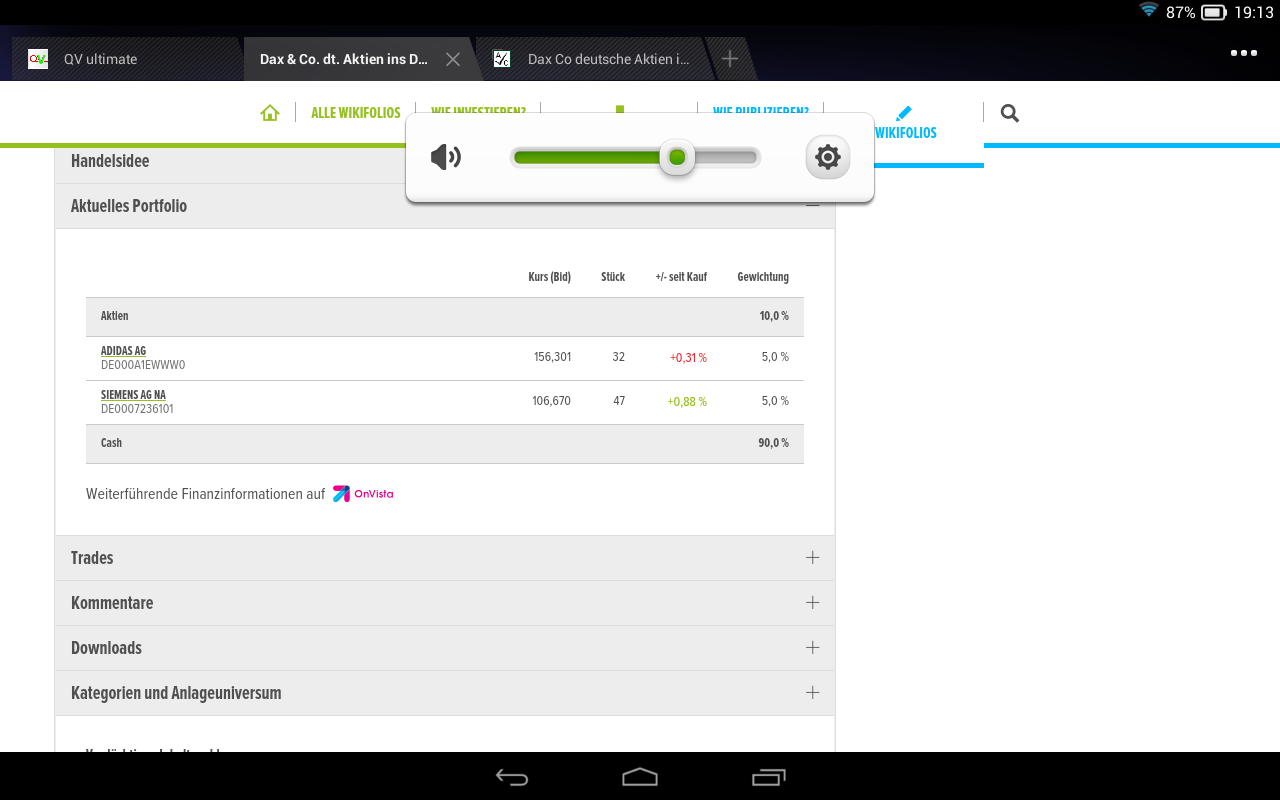 Dax & Co. - deutsche Aktien ins Depot! 934028