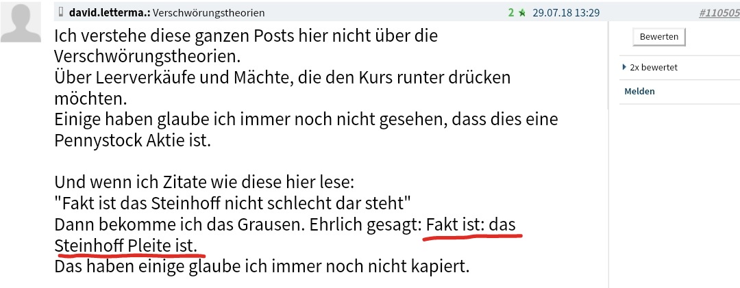 Steinhoff International Holdings N.V. 1067140