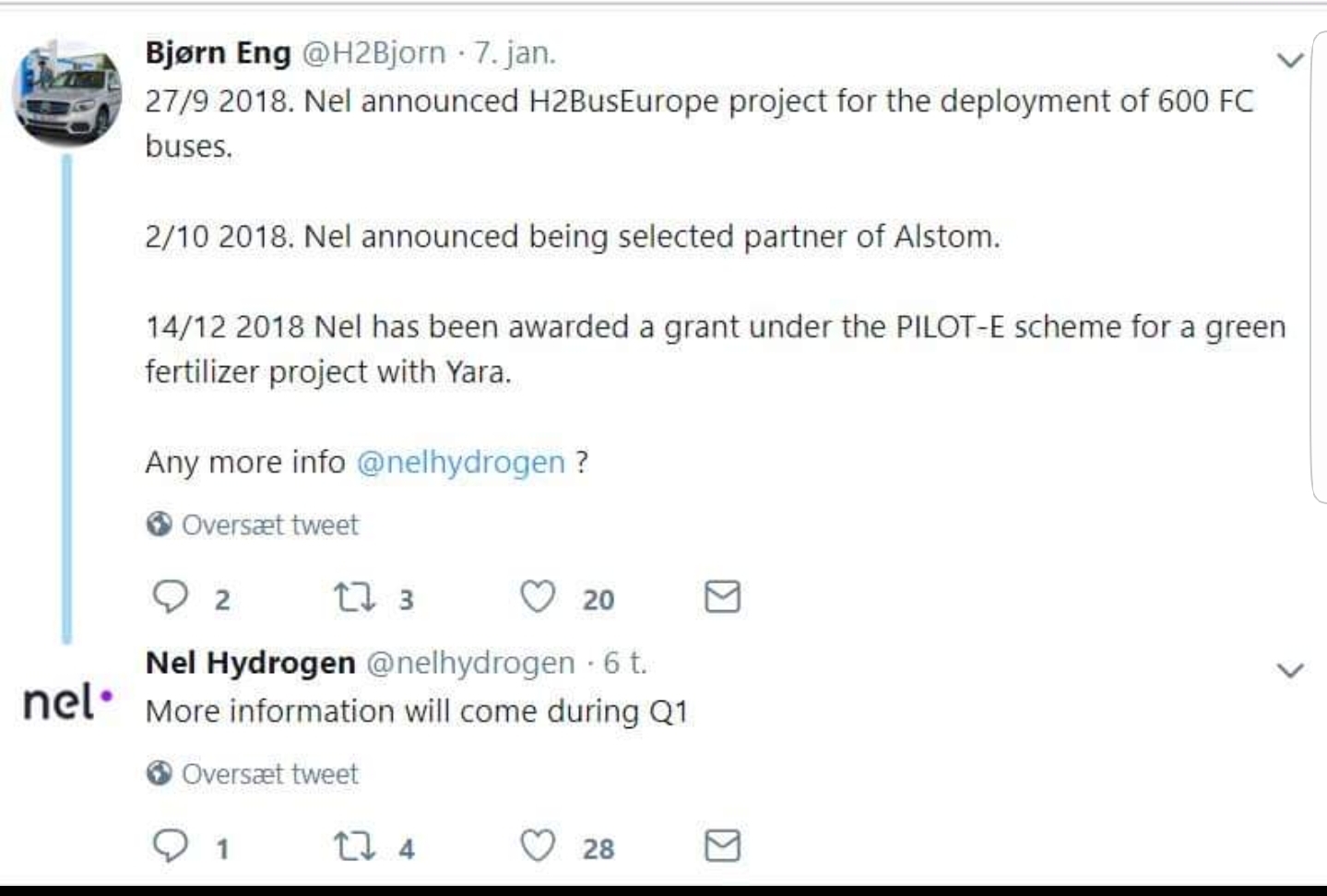 Nel ASA mit neuen Aufträgen aus Frankreich 1090858