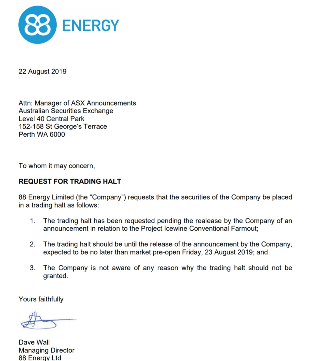 Öl-Projekt 88 Energy Project in der heißen Phase 1129947