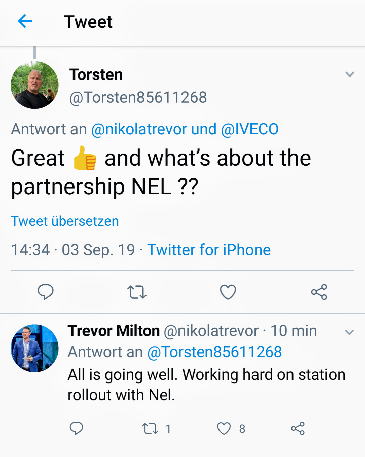 NEL, der Wasserstoffplayer aus Norwegen 1131871