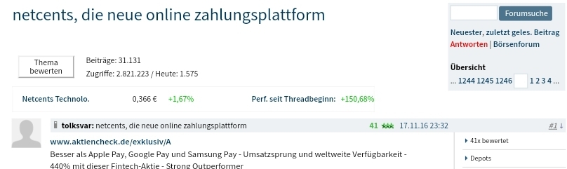 Netcents Technology Thread moderiert A2AFTK 1134474