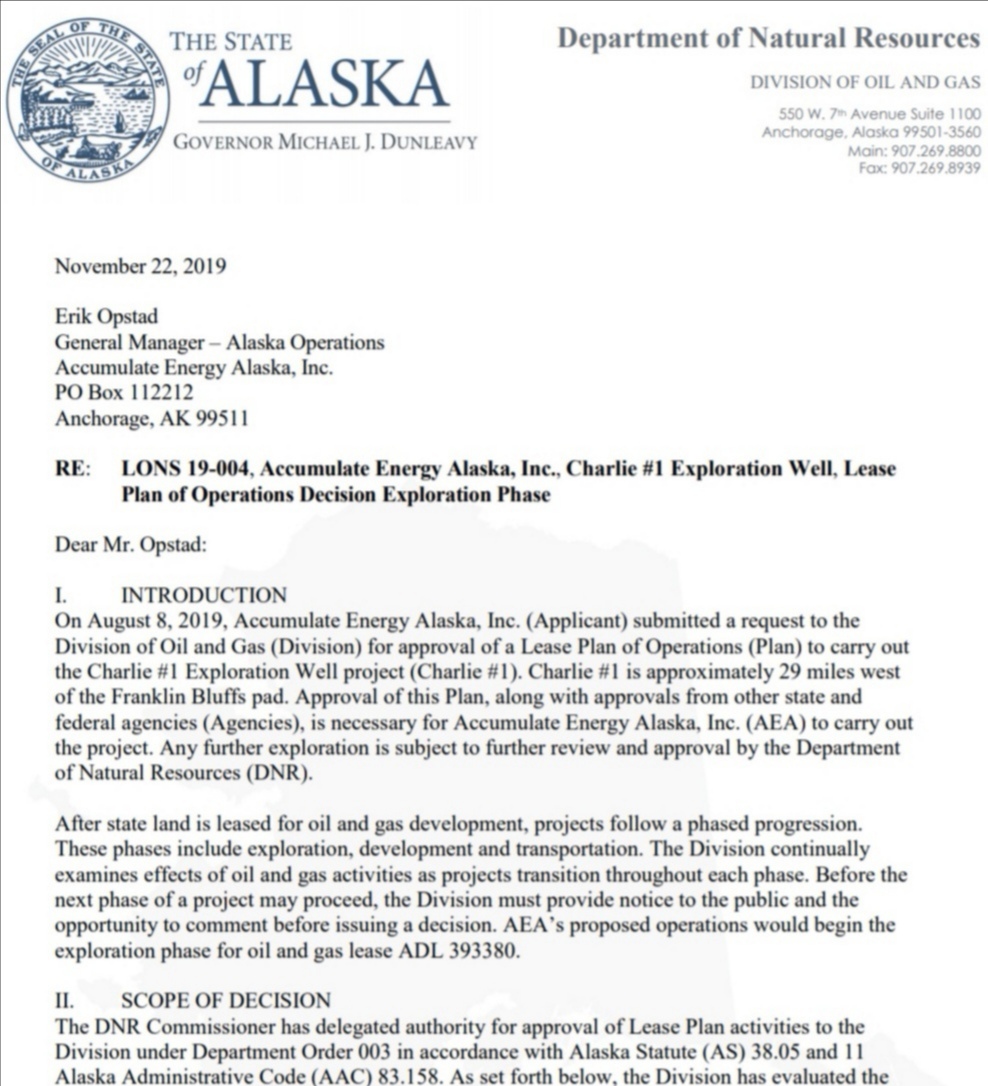 Öl-Projekt 88 Energy Project in der heißen Phase 1145997