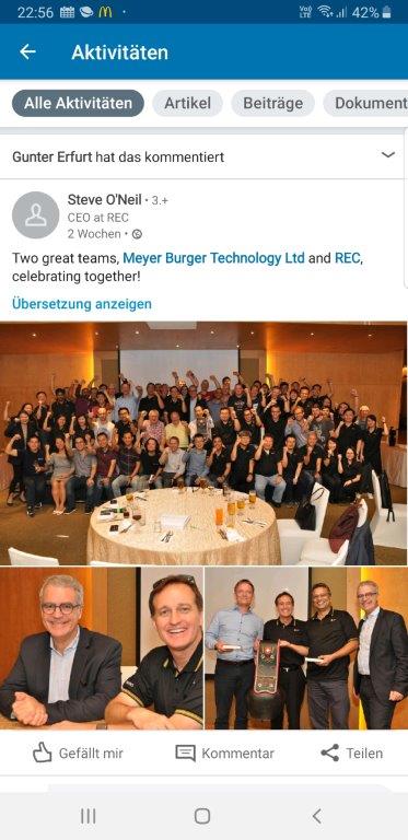 Meyer Burger Technology AG nach Fusion mit 3S 1150690