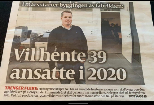 NEL, der Wasserstoffplayer aus Norwegen 1151082