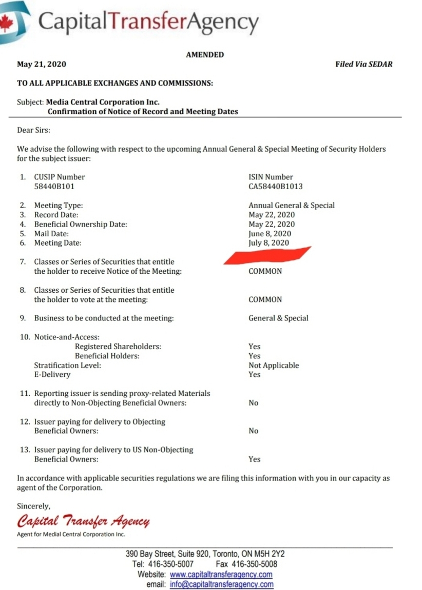 Media Central Corp. Inc.- die Ruhe vor dem Sturm 1182404
