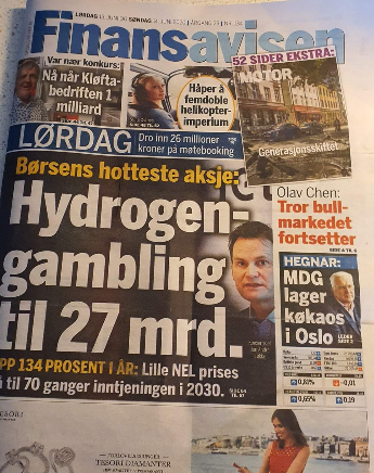 NEL, der Wasserstoffplayer aus Norwegen 1184684