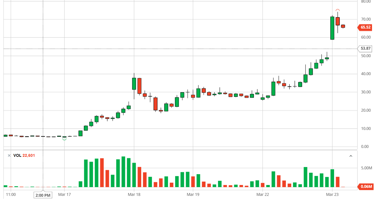 Börse ein Haifischbecken: Trade was du siehst 1241984