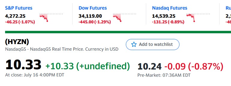 Decarbonization Plus Acquisition Corp Merger Hyzon 1264362