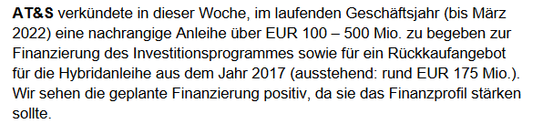 AT&S - Wachstumsweg zu 80 Euro 1287194